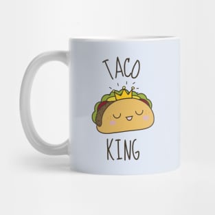 Taco King Funny Mug